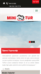 Mobile Screenshot of minitur.com.tr